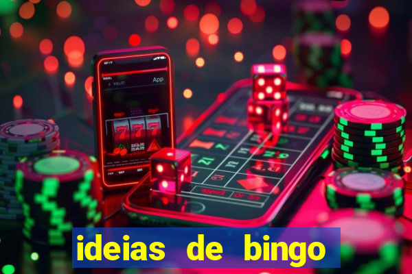 ideias de bingo para o natal